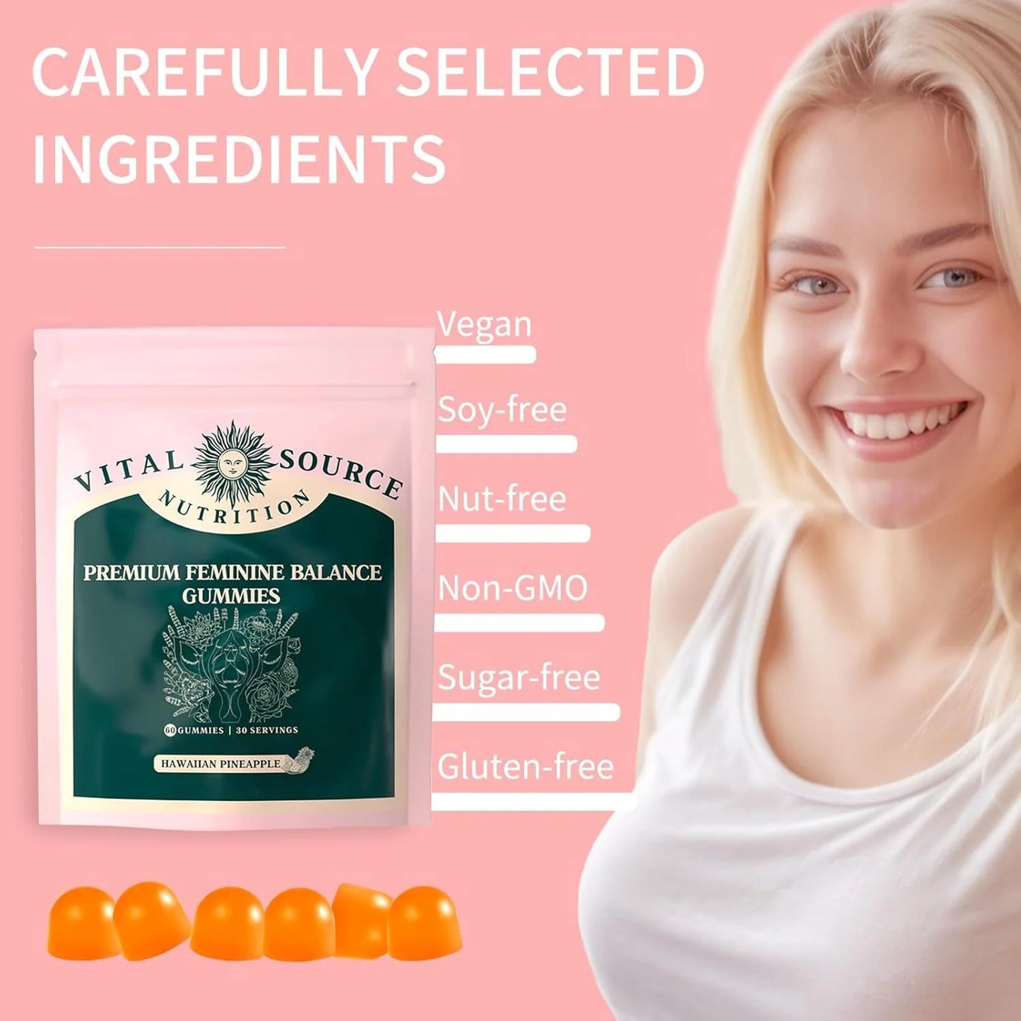 Premium Femimine Balance Gummies