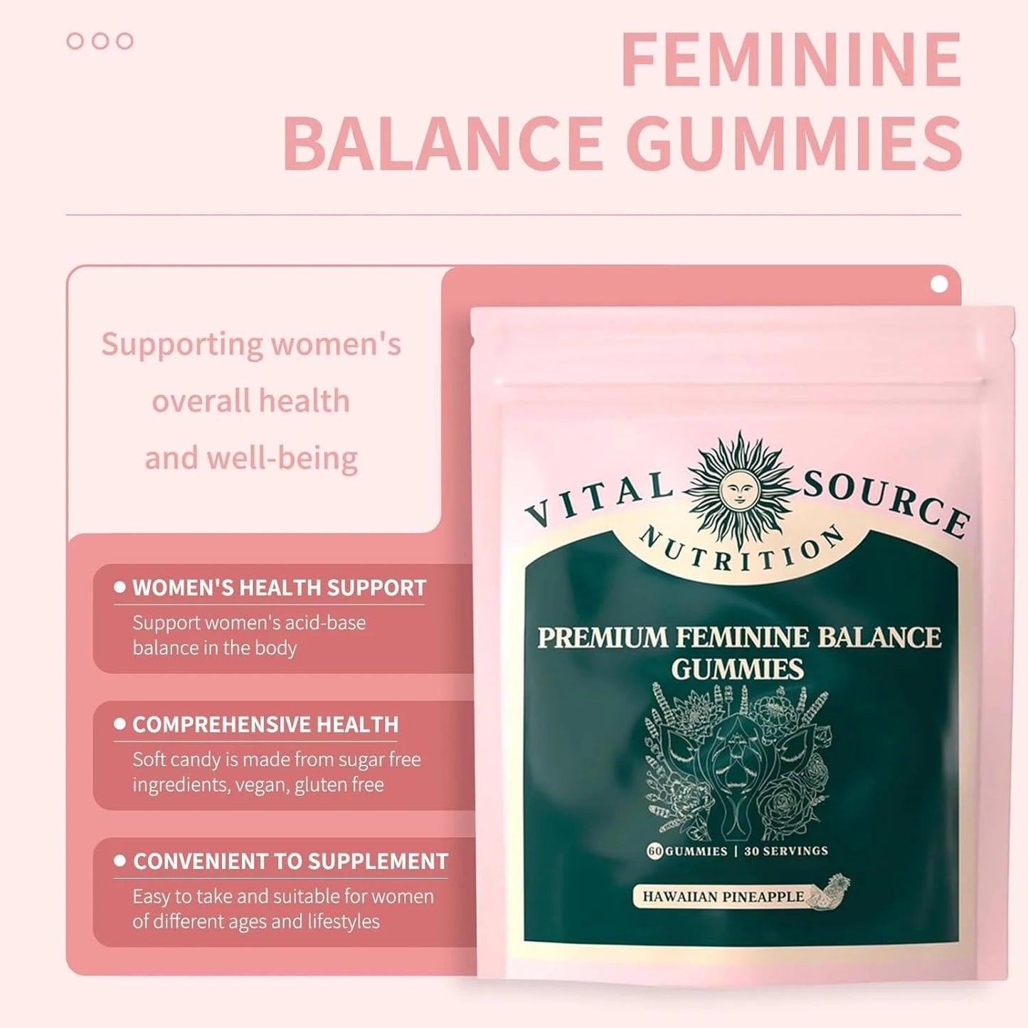 Premium Femimine Balance Gummies